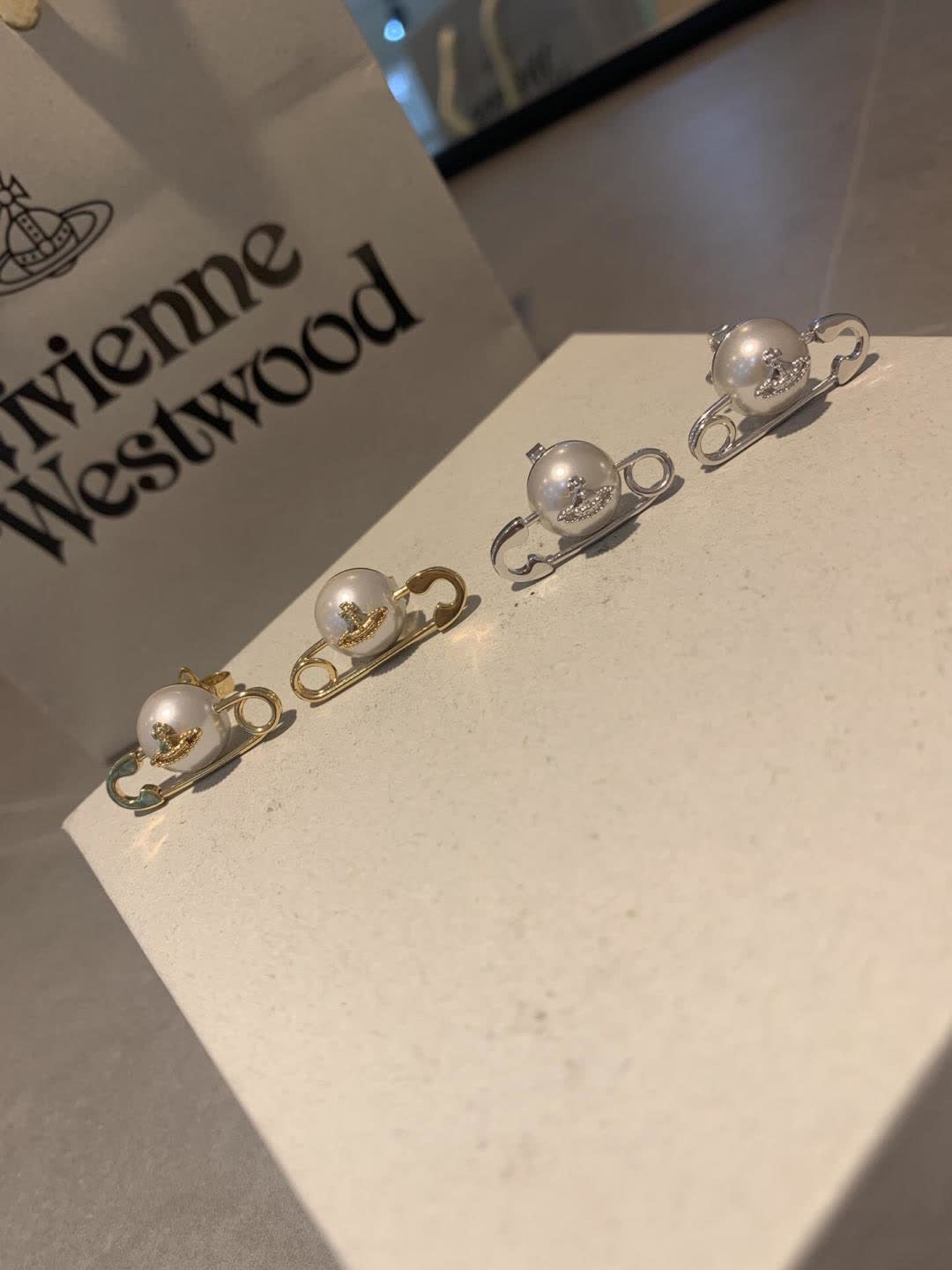 Vivienne Westwood Pearl Brooches